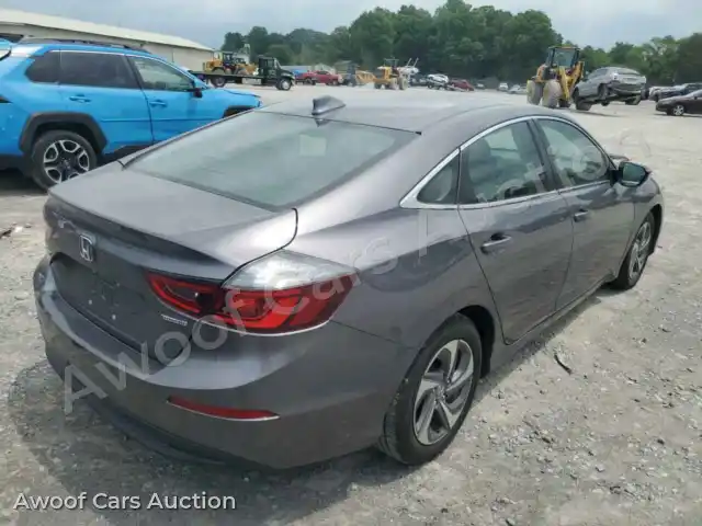 2019 Honda Insight 19XZE4F1XKE009539 — Copart auction photo 3