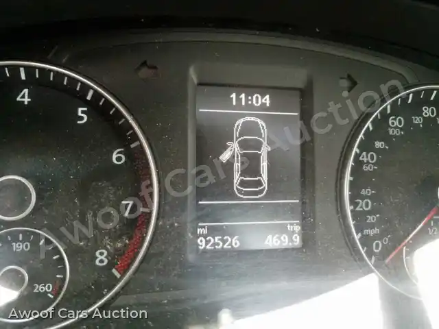 2014 Volkswagen Passat 1VWCS7A31EC034976 — Copart auction photo 8