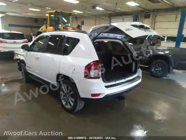 2016 Jeep Compass 1C4NJDBB2GD608775 — Iaai auction photo 3