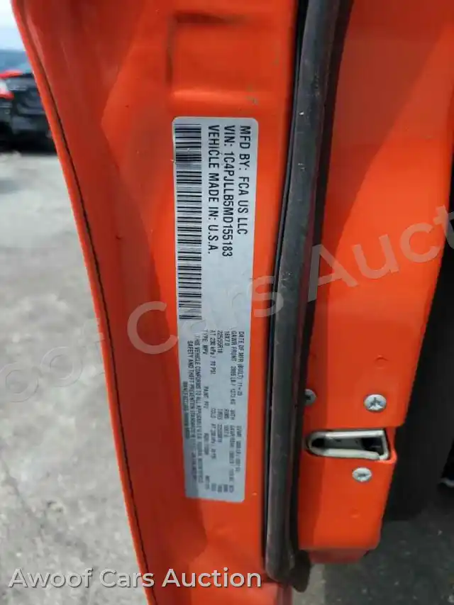 2021 Jeep Grand Cherokee 1C4PJLLB5MD155183 — Copart auction photo 13