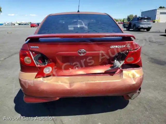 2006 Toyota Corolla 1NXBR32E36Z655744 — hoton gwanjo Copart na 6