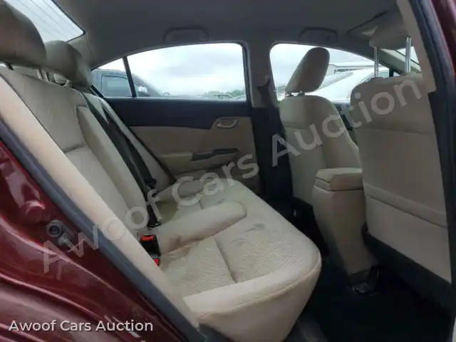 2015 Honda Civic 19XFB2F59FE122004 — Copart auction photo 10