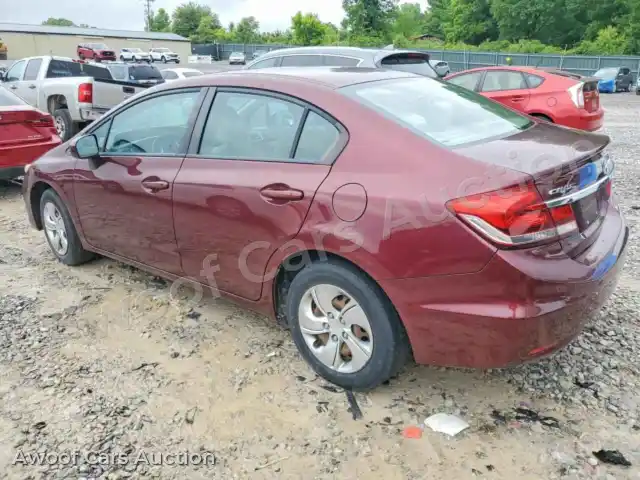 2015 Honda Civic 19XFB2F59FE122004 — Copart auction photo 2