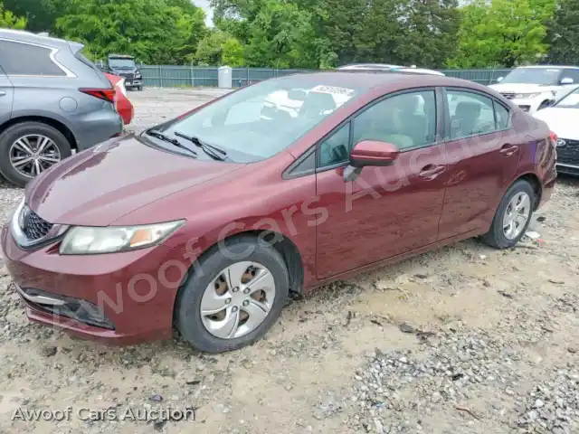 2015 Honda Civic 19XFB2F59FE122004 — Copart auction photo 1