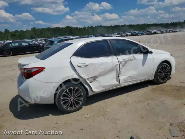 2014 Toyota Corolla 2T1BURHE5EC066266 — Copart auction photo 3