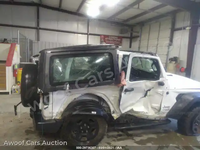 2019 Jeep Wrangler 1C4GJXAG1KW645451 — Iaai auction photo 6