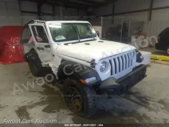 2019 Jeep Wrangler 1C4GJXAG1KW645451 — Iaai auction photo 1