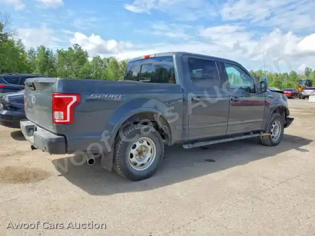 2016 Ford F150 1FTEW1EFXGFD05956 — hoton gwanjo Copart na 3