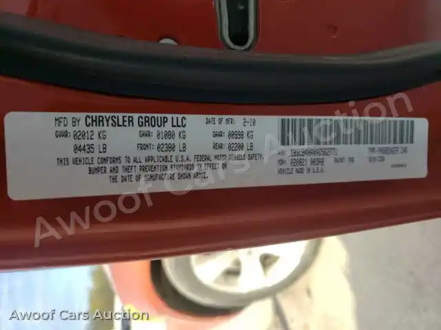 2010 Dodge Caliber 1B3CB4HAXAD562771 — Copart auction photo 10