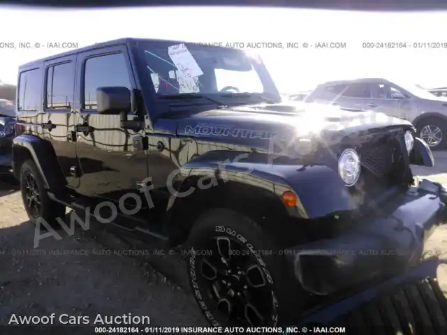 2017 Jeep Wrangler Unlimited 1C4BJWEG7HL683372 — Iaai auction photo 1