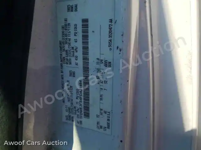 2015 Ford Econoline 1FDWE3FS4FDA21484 — hoton gwanjo Copart na 12
