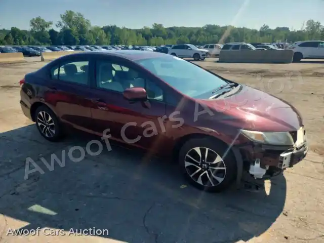 2015 Honda Civic 19XFB2F84FE269633 — Copart auction photo 4
