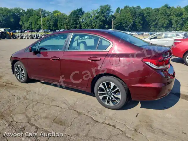 2015 Honda Civic 19XFB2F84FE269633 — Copart auction photo 2