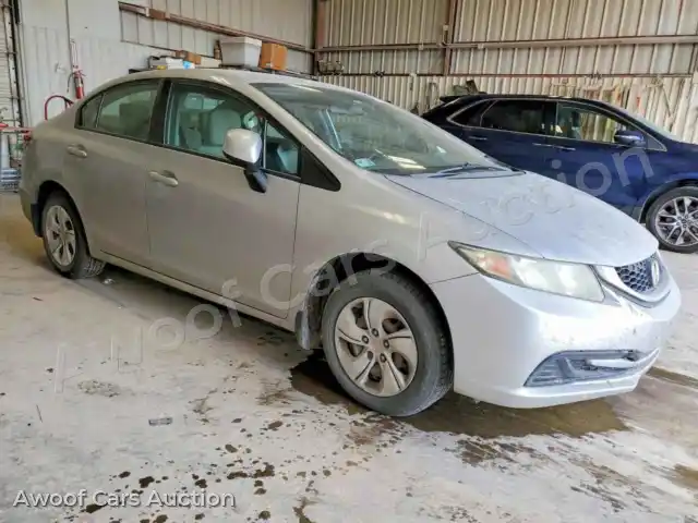 2013 Honda Civic 19XFB2F55DE292728 — Copart auction photo 4