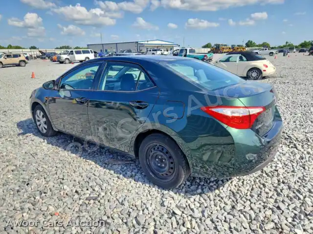 2015 Toyota Corolla 2T1BURHEXFC372316 — Copart auction photo 2