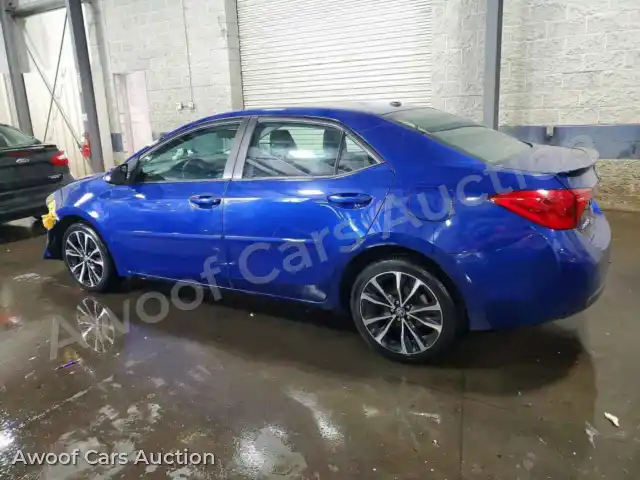 2019 Toyota Corolla 2T1BURHE0KC170613 — Copart auction photo 2