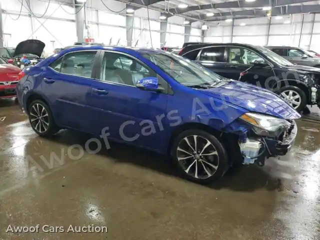 2019 Toyota Corolla 2T1BURHE0KC170613 — Copart auction photo 4