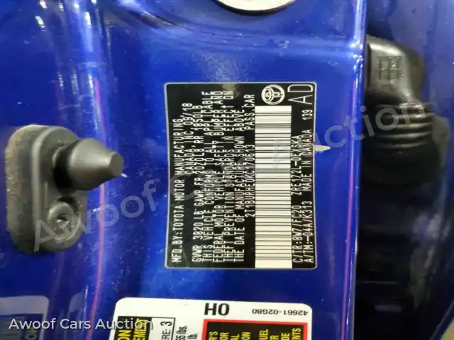 2019 Toyota Corolla 2T1BURHE0KC170613 — Copart auction photo 12
