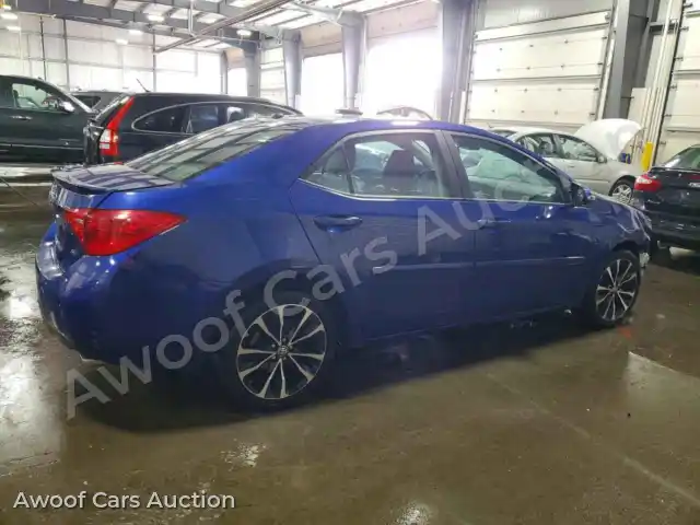 2019 Toyota Corolla 2T1BURHE0KC170613 — Copart auction photo 3