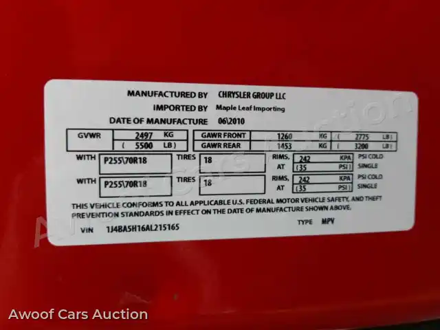 2010 Jeep Wrangler 1J4BA5H16AL215165 — Manheim auction photo 11