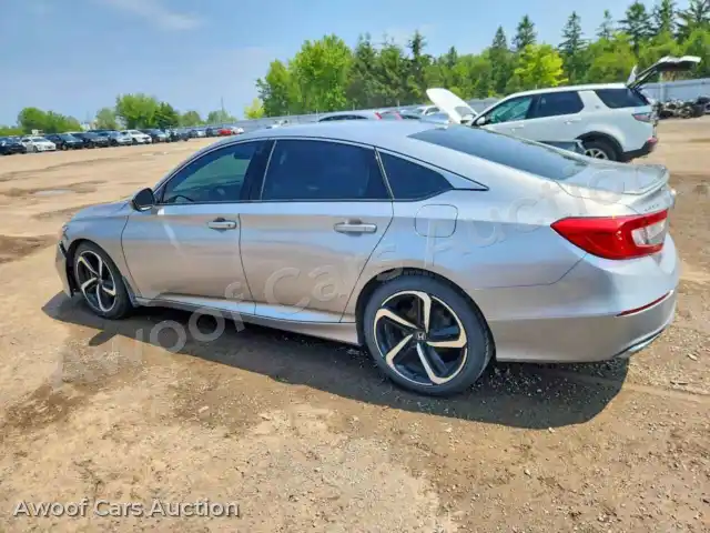 2018 Honda Accord 1HGCV1F31JA809087 — photo 2 de la vente Copart