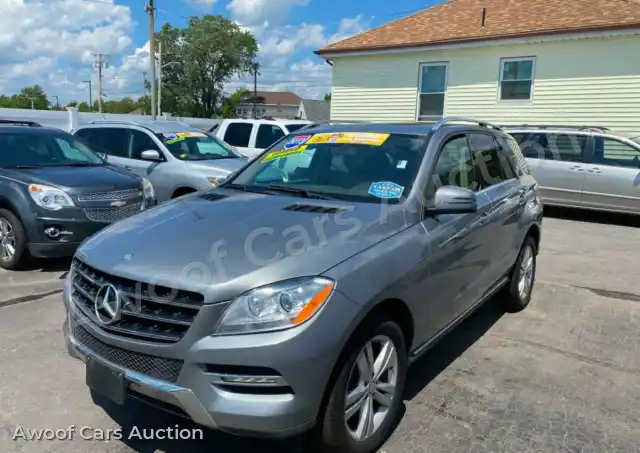 2013 Mercedes-Benz M Class 4JGDA5HB2DA249879 — Copart auction photo 2