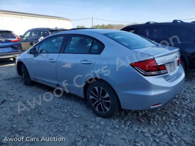 2015 Honda Civic 19XFB2F84FE252198 — Copart auction photo 2