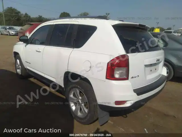 2012 Jeep Compass 1C4NJDEBXCD548248 — Iaai auction photo 3