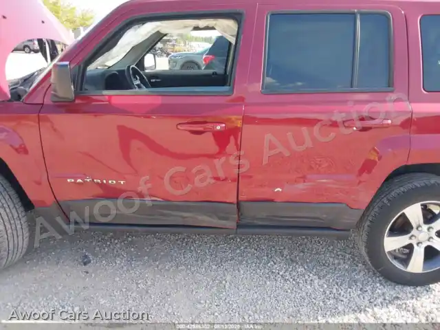 2016 Jeep Patriot 1C4NJRFB8GD654635 — Iaai auction photo 6
