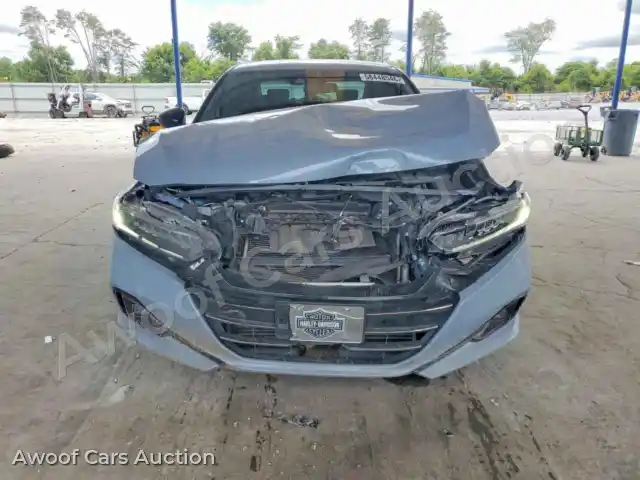 2021 Honda Accord 1HGCV1F30MA100395 — photo 5 de la vente Copart