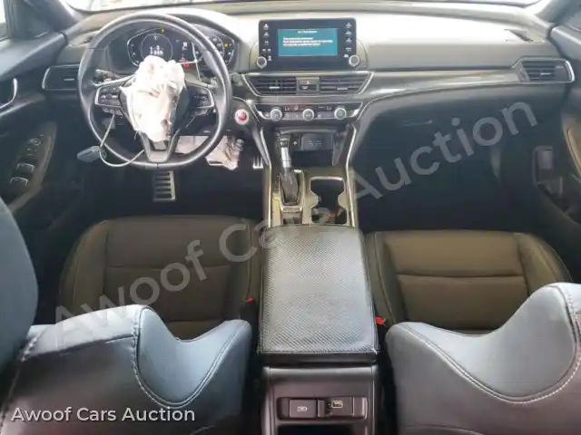 2021 Honda Accord 1HGCV1F30MA100395 — photo 8 de la vente Copart