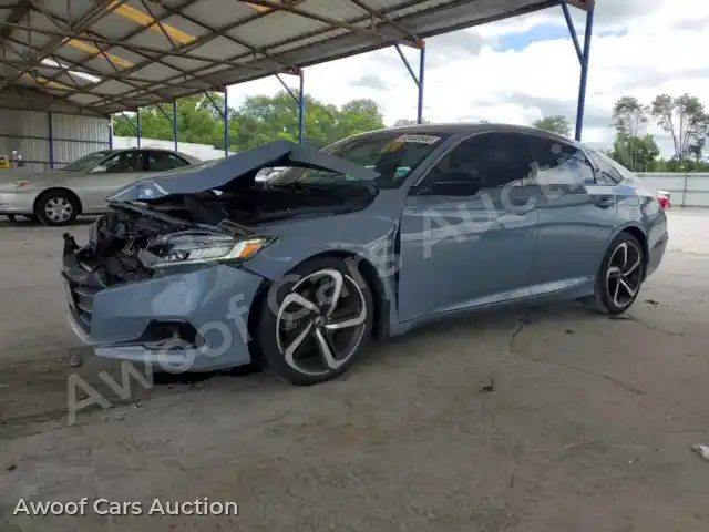2021 Honda Accord 1HGCV1F30MA100395 — photo 1 de la vente Copart