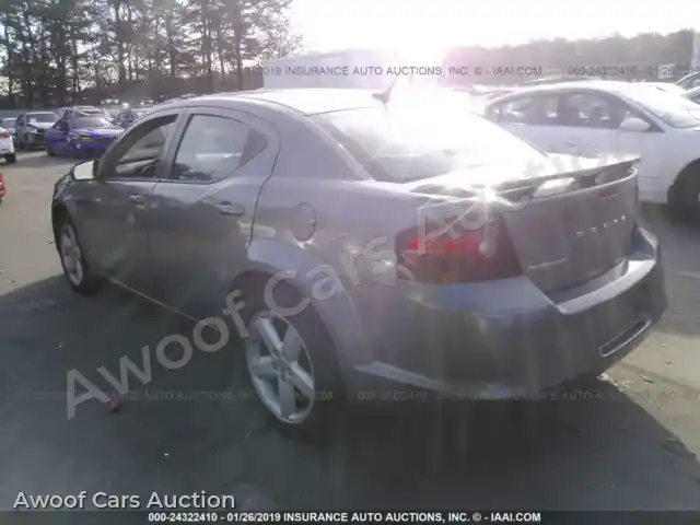 2013 Dodge Avenger 1C3CDZCB0DN662323 — Iaai auction photo 3