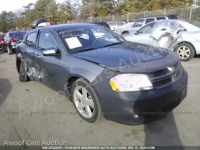 2013 Dodge Avenger 1C3CDZCB0DN662323 — Iaai auction photo 1