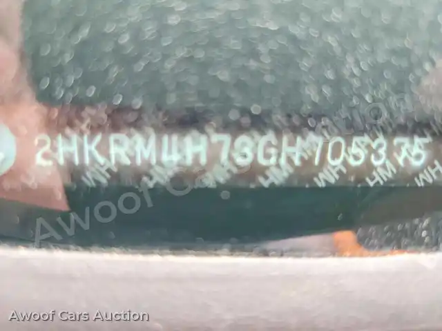 2016 Honda CRV 2HKRM4H73GH705375 — Copart auction photo 13