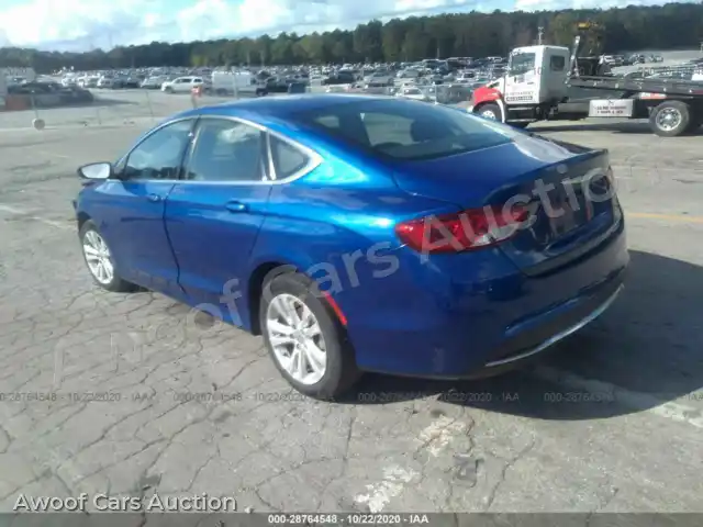 2015 Chrysler 200 1C3CCCAB6FN531189 — photo 3 de la vente Iaai