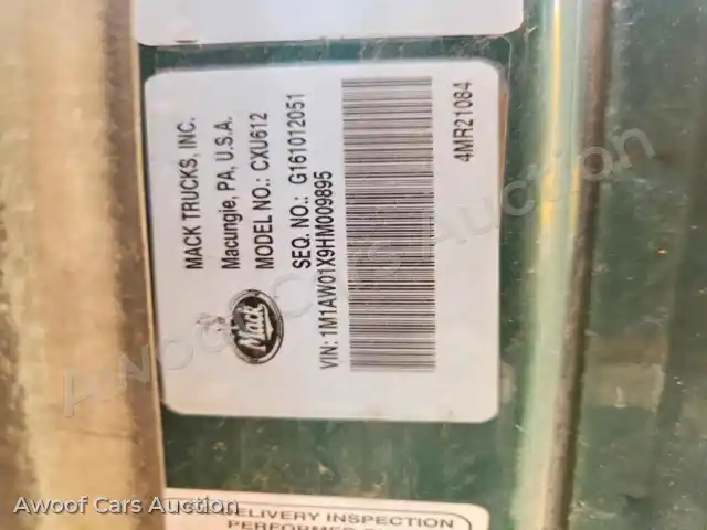 2017 Mack ALL Other 1M1AW01X9HM009895 — Copart auction photo 10