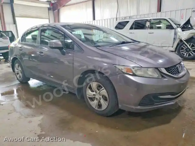 2013 Honda Civic 19XFB2F59DE238137 — Copart auction photo 4