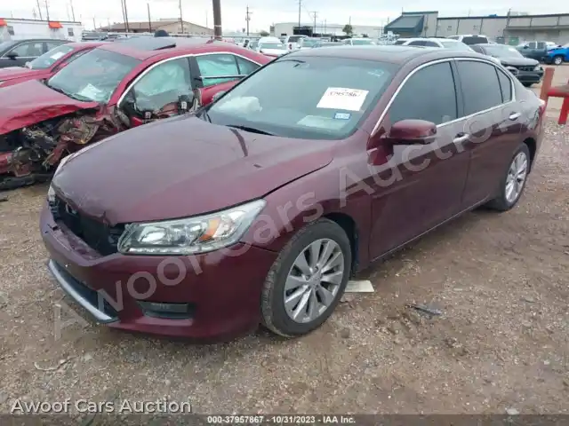 2014 Honda Accord 1HGCR3F9XEA035495 — photo 2 de la vente Iaai