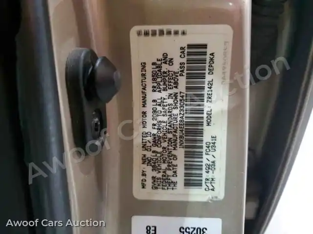 2010 Toyota Corolla 1NXBU4EE8AZ330547 — Copart auction photo 12