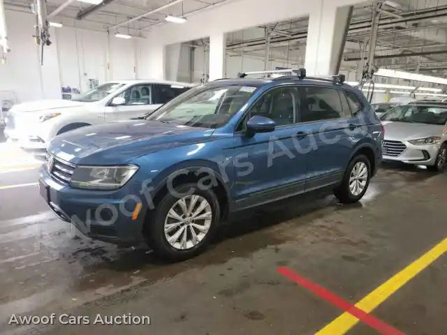2018 Volkswagen Tiguan 3VV0B7AX8JM054399 — Manheim auction photo 1