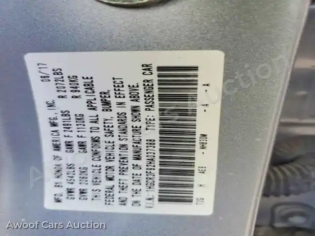 2017 Honda Accord 1HGCR3F92HA037388 — Copart auction photo 25
