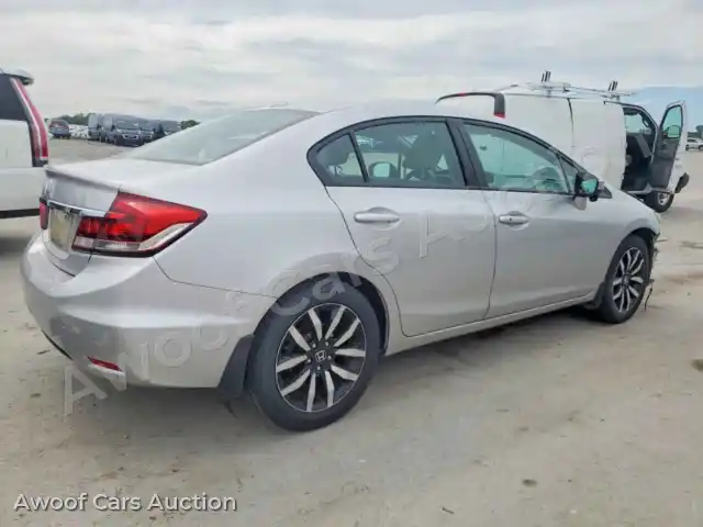 2015 Honda Civic 19XFB2F97FE009705 — photo 3 de la vente Copart