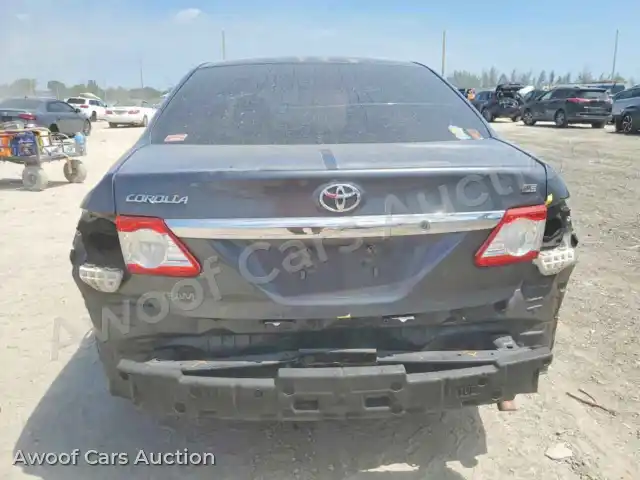 2012 Toyota Corolla 2T1BU4EE9CC764125 — hoton gwanjo Copart na 6