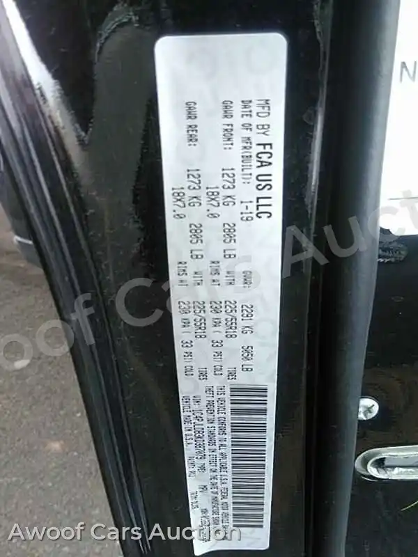 2019 Jeep Cherokee 1C4PJLDB3KD387079 — Manheim auction photo 6
