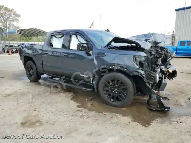 2021 GMC Sierra 3GTP9CEK5MG174227 — hoton gwanjo Copart na 4