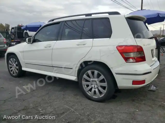 2010 Mercedes-Benz GLK-Class WDCGG5GB1AF439215 — Copart auction photo 2