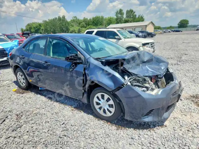 2015 Toyota Corolla 2T1BPRHE1FC233893 — Copart auction photo 4