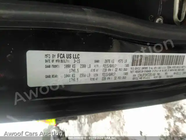 2015 Jeep Patriot 1C4NJRFBXFD291088 — Iaai auction photo 9