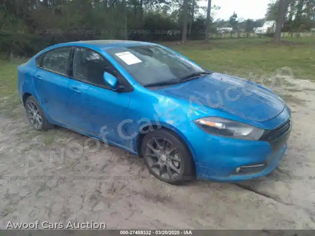 2015 Dodge Dart 1C3CDFBB9FD344743 — Iaai auction photo 1